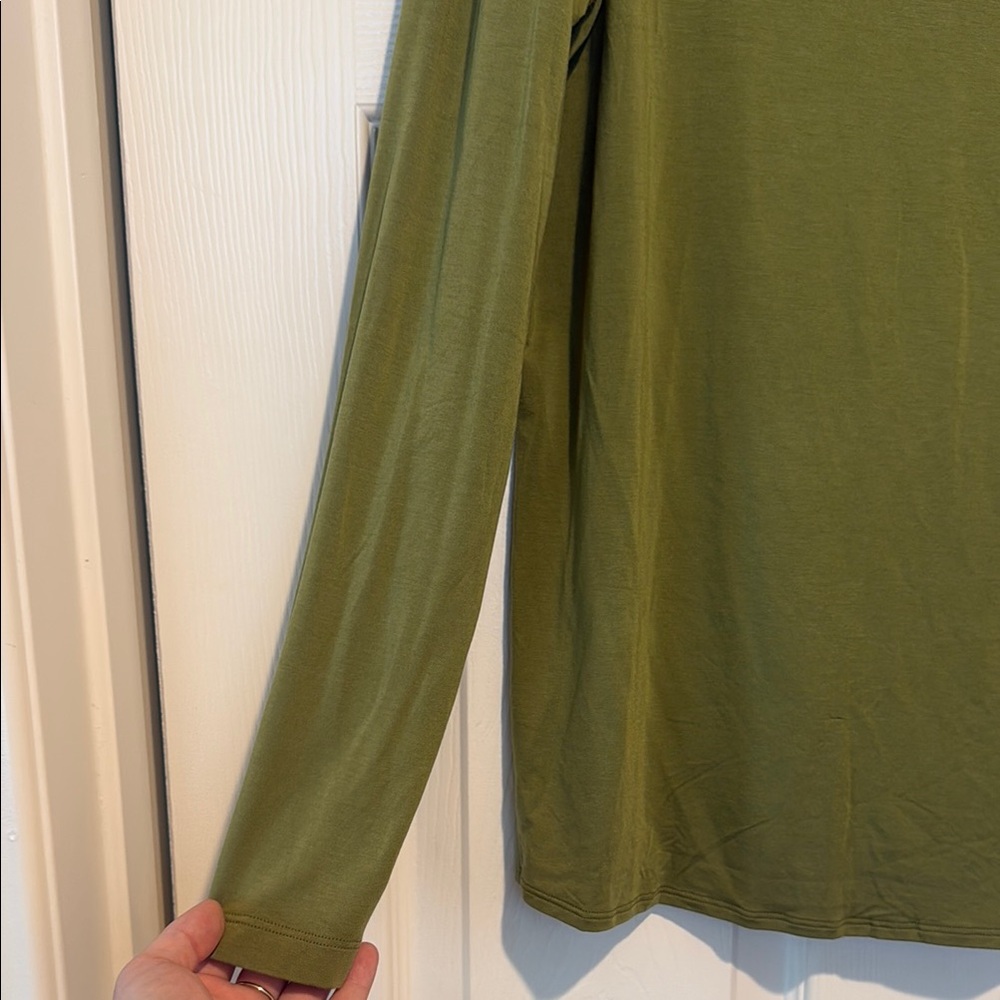 lululemon athletica modal-blend open back Long Sleeve Top - Picture 4 of 12